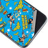 DC Comics Wonder Woman Action pose pattern iPhone 11 Skin